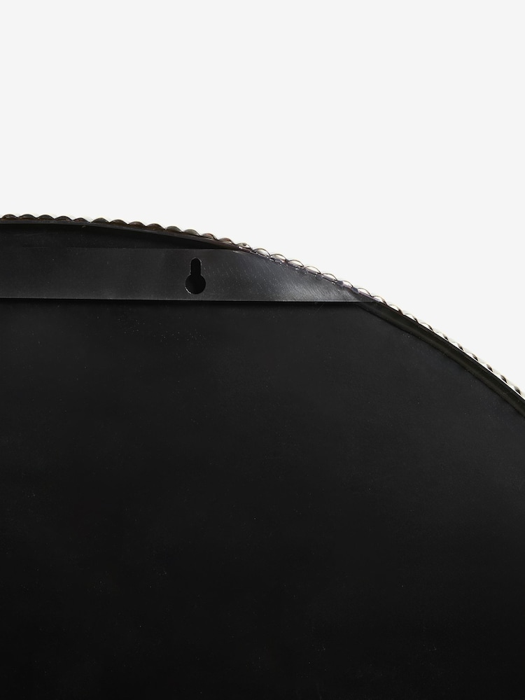 Neutral Hollis Ribbed Wall Mirror - Image 5 of 5