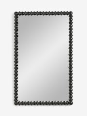 Black Global Bobbin Wall Mirror - Image 4 of 5