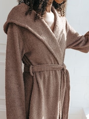 Chelsea Peers Fleece-Teddy-Bademantel - Bild 4 von 5