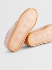 Розовый - Baker by Ted Baker Girls Low Top Trainers with Gum Sole - Image 5 of 5