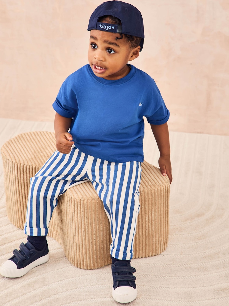 Conjunto de camiseta JoJo Maman Bébé 2de peças & Stripe - Imagem 2 de 3