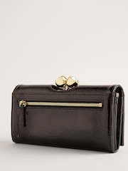 Ted Baker Black Rosyela Large Leather Bobble Purse - Image 3 of 4