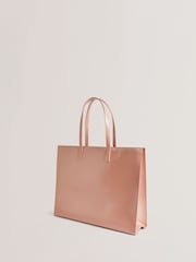 Ted Baker Pink Crikon Crinkle Extra Large Icon Bag - Image 3 of 4