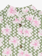 Roxy – Salty Sun – Cropped-Shirt mit kurzen Ärmeln und Print - Bild 3 von 3