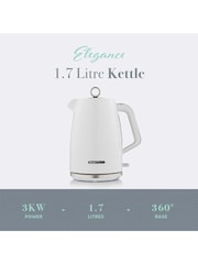 Swan White Elegance Jug Kettle - Image 2 of 8
