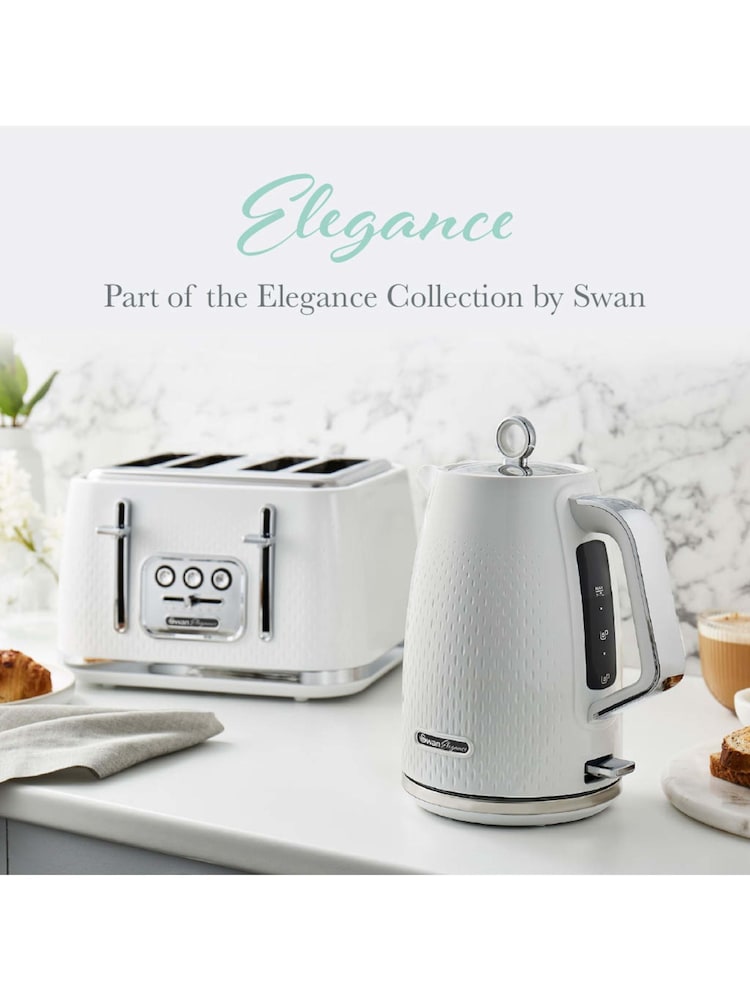 Swan White Elegance Jug Kettle - Image 8 of 8