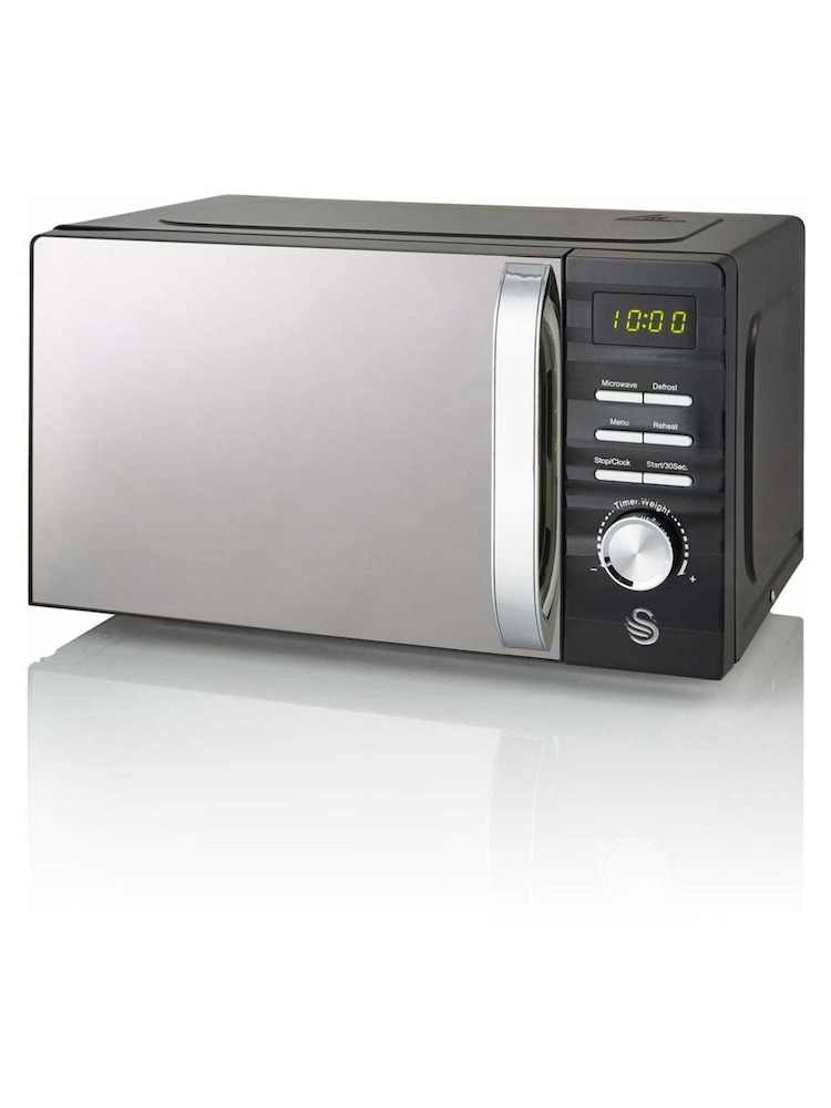 Swan Black 700W Digital Microwave - Image 1 of 1 Swan Black 700W Digital Microwave - Image 1 of 1