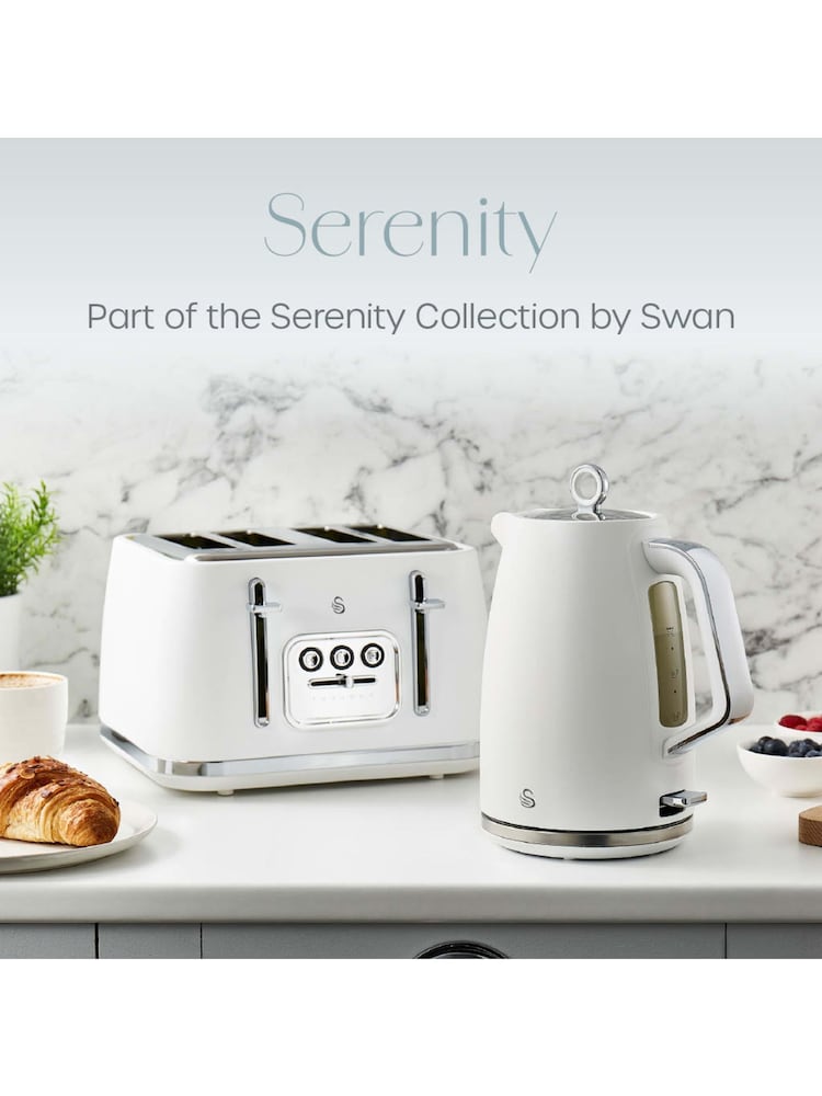 Swan White Serenity Kettle 1.7 Litre - Image 8 of 8