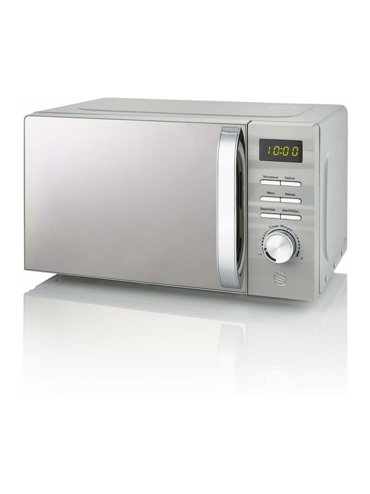 Swan Grey 700W Digital Microwave - Image 1 of 1