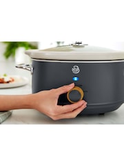 Swan Nordic Grey Slow Cooker 3.5 Litre - Image 4 of 7