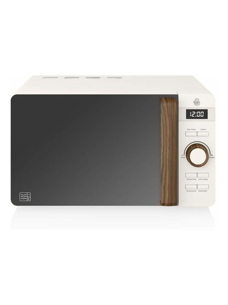 Swan White 20L Nordic Digital Microwave - Image 1 of 6 Swan White 20L Nordic Digital Microwave - Image 1 of 6