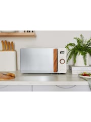 Swan White 20L Nordic Digital Microwave - Image 3 of 6