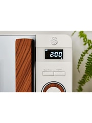 Swan White 20L Nordic Digital Microwave - Image 6 of 6