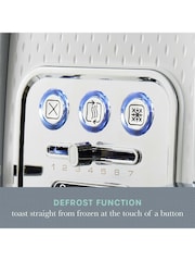 Swan White Elegance 4 Slice Toaster - Image 4 of 6