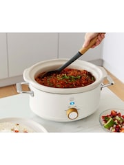 Swan Nordic White Slow Cooker 3.5 Litre - Image 6 of 7