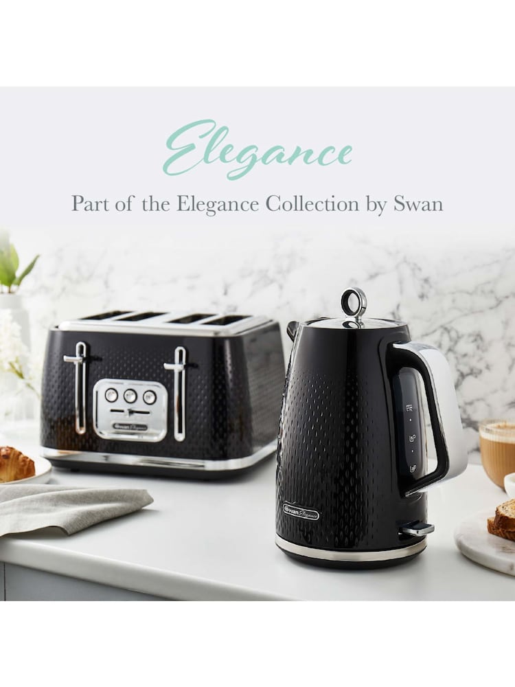 Swan Black Elegance Jug Kettle - Image 8 of 8 Swan Black Elegance Jug Kettle - Image 8 of 8