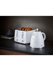 Swan White 2 Slice Toaster - Image 6 of 6