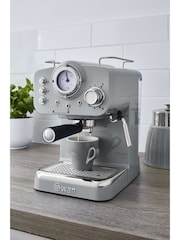 Swan Grey Pump Espresso Coffee Machine - Image 2 of 8