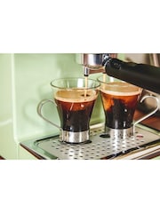 Swan Green Pump Espresso Coffee Machine - Image 6 of 8