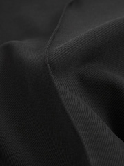 Reiss Charcoal Grey Lucia Petite Elasticated-Waistband Tapered Trousers - Image 6 of 7