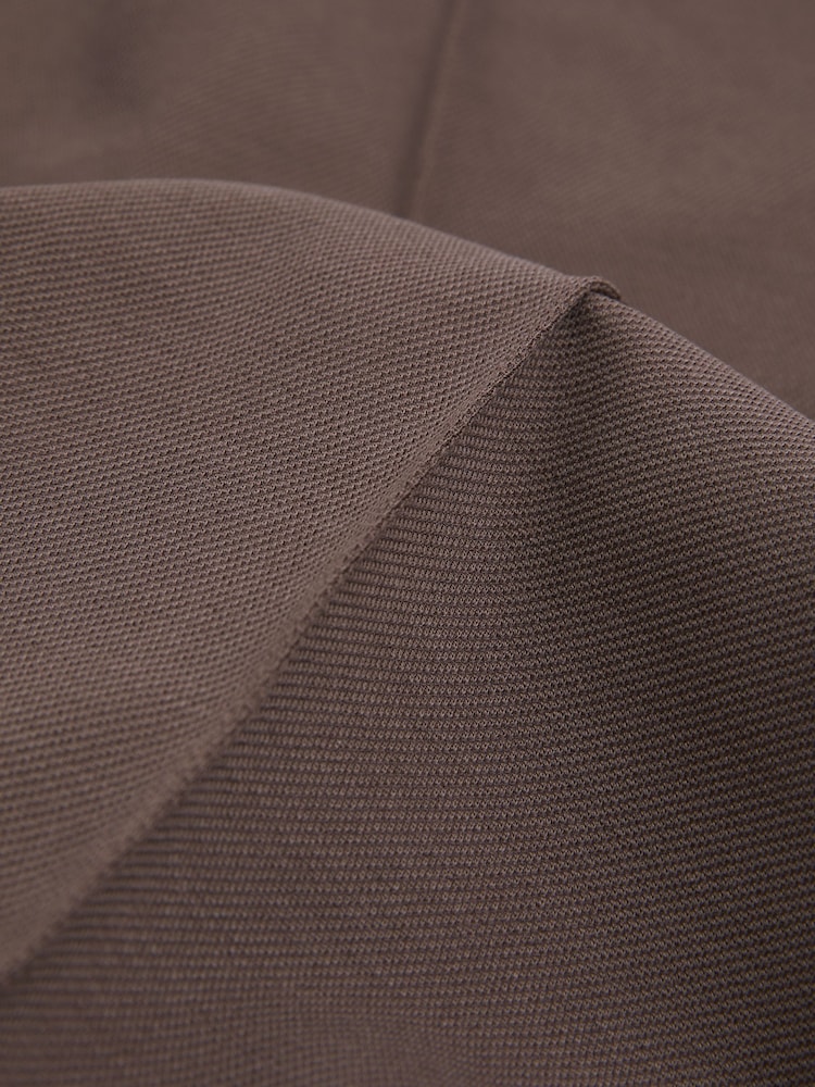 Reiss Mink Neutral Lucia Elasticated-Waistband Tapered Trousers - Image 6 of 6