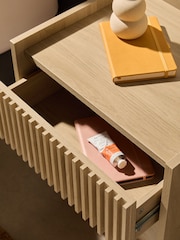 MADE.COM Oak Effect Blaze Bedside Table - Image 2 of 5