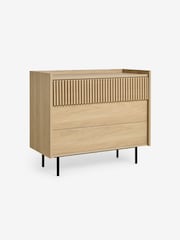 MADE.COM Oak Blaze 3 Drawer Chest of Drawers - Image 4 of 5
