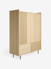 MADE.COM Oak Effect Blaze Triple, 3 drawers Wardrobe - Image 5 of 6