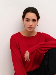 Kaffe Karegina Knit Pullover Top - Image 4 of 6