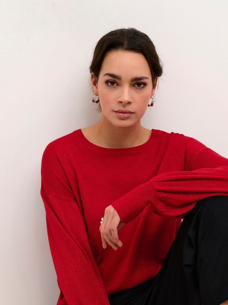 Kaffe Karegina Knit Pullover Top - Image 4 of 6