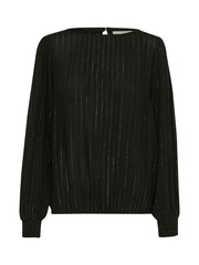 Kaffe Kaliv Round Neck Glitter Stripes Blouse - Image 5 of 6