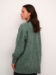 Kaffe Loose Fit KAtrina Open Front Cardigan - Image 2 of 6