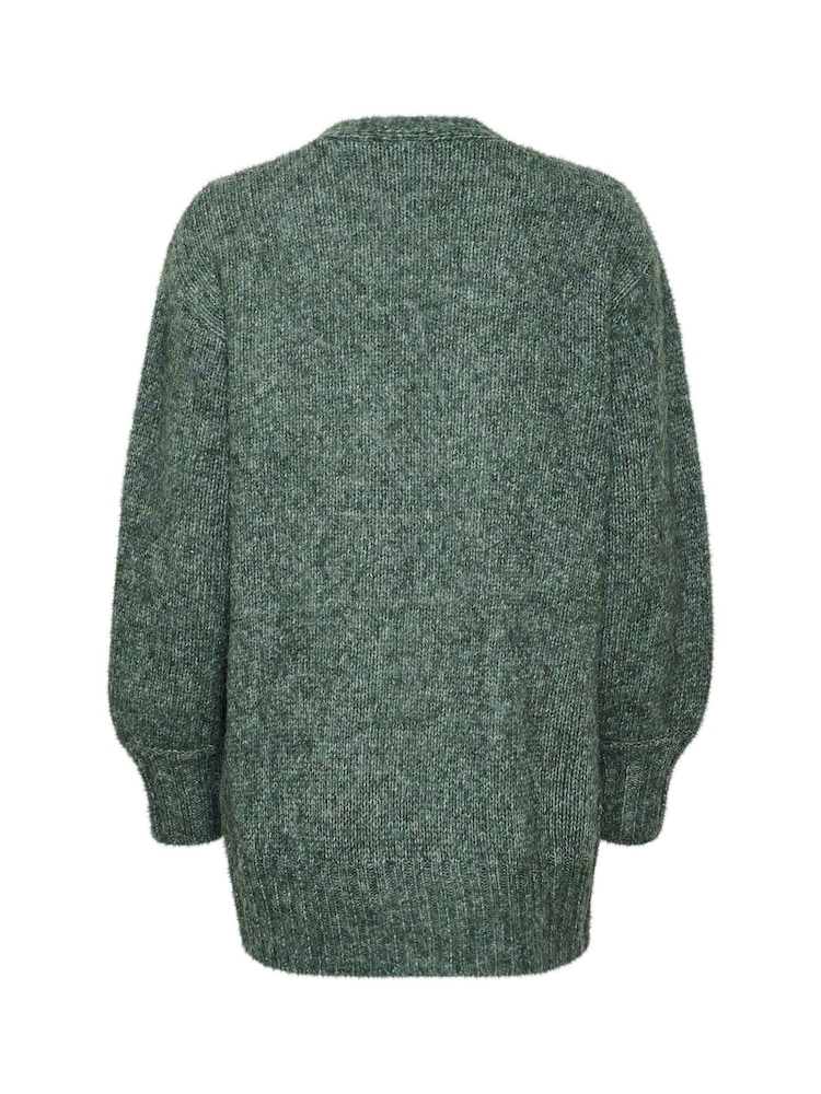 Kaffe Loose Fit KAtrina Open Front Cardigan - Image 6 of 6