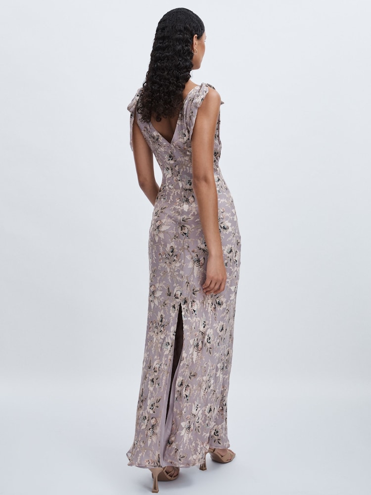 pewter evening dress Colette Gold and Pewter Long Prom Dress CL12006 Gold/Pewter / 0 main image 0