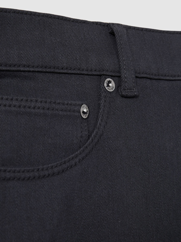 Reiss Navy Picton Cotton-Stretch Slim-Fit Jeans - Image 6 of 6