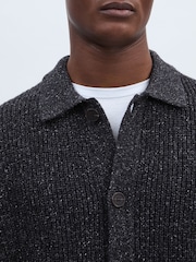 Paige Cotton-Wool Speckled Cardigan - Slika 4 iz 6