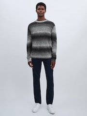 Paige Ombré-Striped Jumper With Mohair - Image 1 of 6