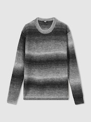 Paige Ombré-Striped Jumper With Mohair - Image 2 of 6
