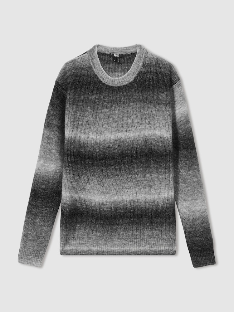 Paige Ombré-Striped Jumper With Mohair - Image 2 of 6