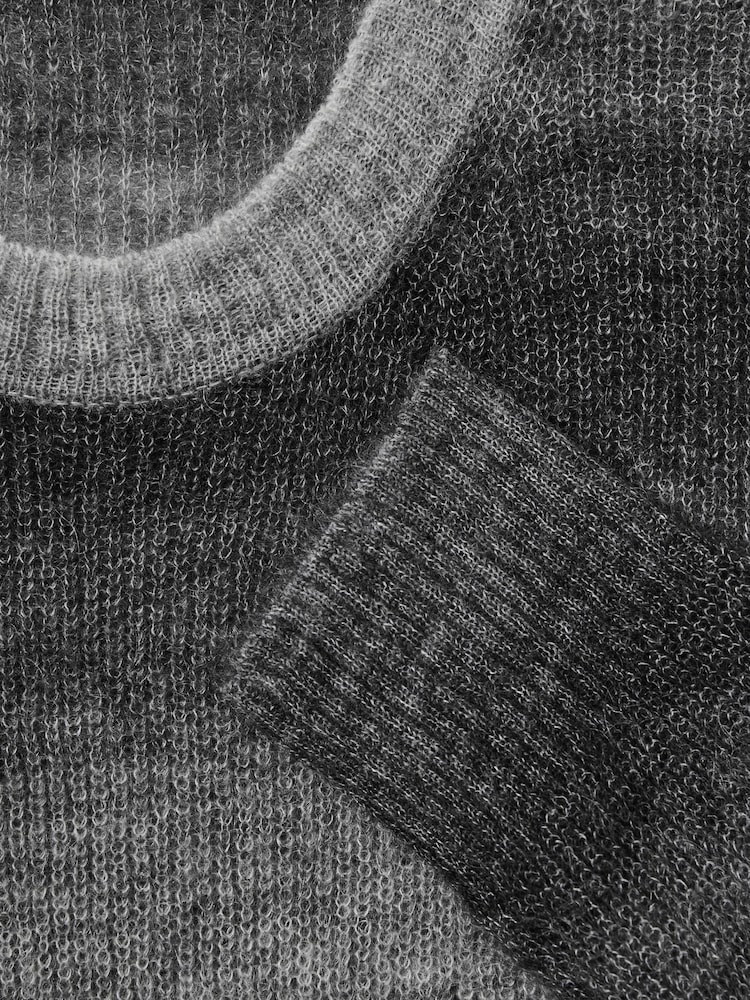 Paige Ombré-Striped Jumper With Mohair - Image 6 of 6 Paige Ombré-Striped Jumper With Mohair - Image 6 of 6