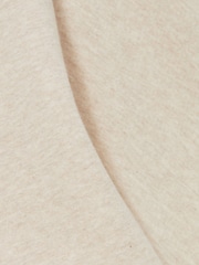 Reiss Neutral Cora Cotton-Blend High-Neck Top - Image 6 of 6