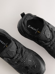 Schwarz - Waterproof Elastic Lace Trainers - Bild 3 von 5