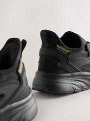 Schwarz - Waterproof Elastic Lace Trainers - Bild 4 von 5