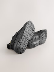 Schwarz - Waterproof Elastic Lace Trainers - Bild 5 von 5