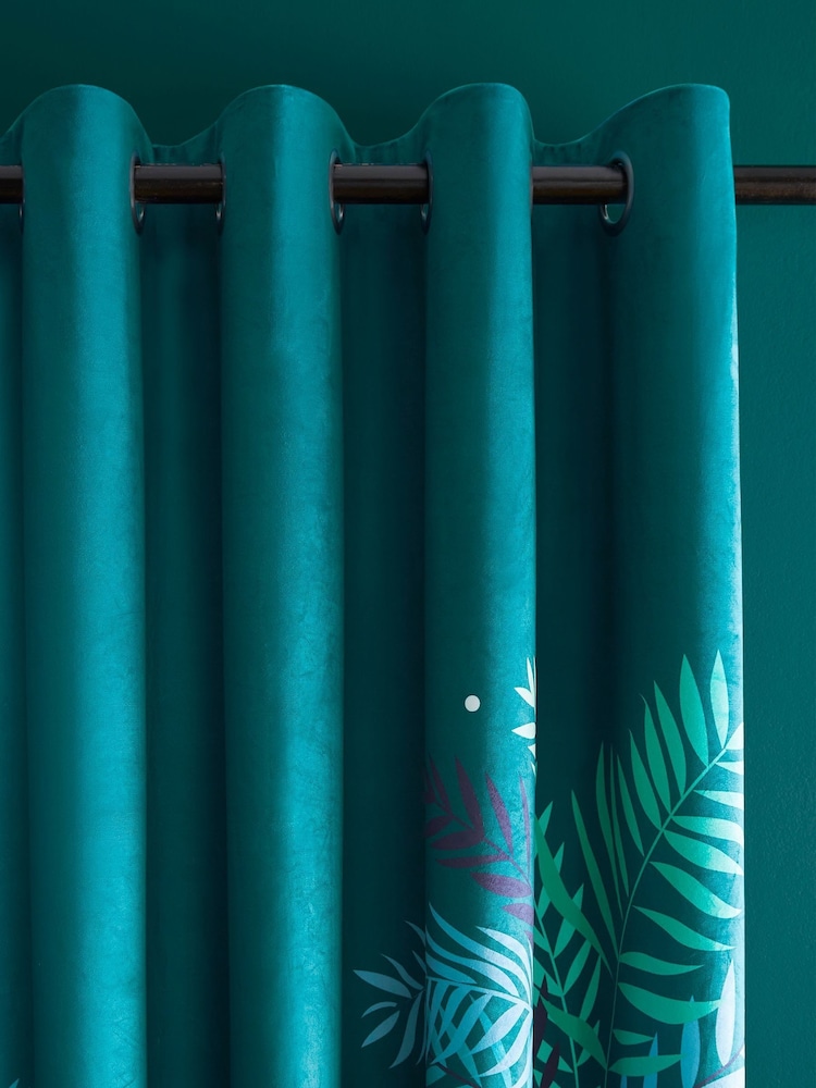 Sara Miller Heron Eyelet Curtains - Imagem 2 de 3