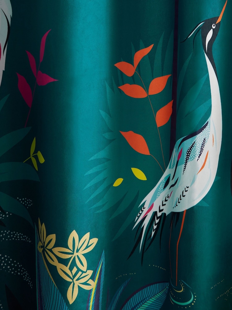 Sara Miller Heron Eyelet Curtains - Imagem 3 de 3