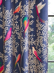 Sara Miller Smokey Birds Eyelet Curtains - Imagem 3 de 3