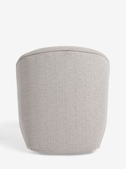 Contrast Chenille Light Natural Hattie Swivel Accent Chair - Image 8 of 9