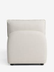 Brushed Weave Oyster Crosby Modular Centre Piece Sofa - Image 7 of 8