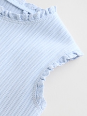 Blue Baby Sleeveless Top and Leggings Set - Image 11 of 11
